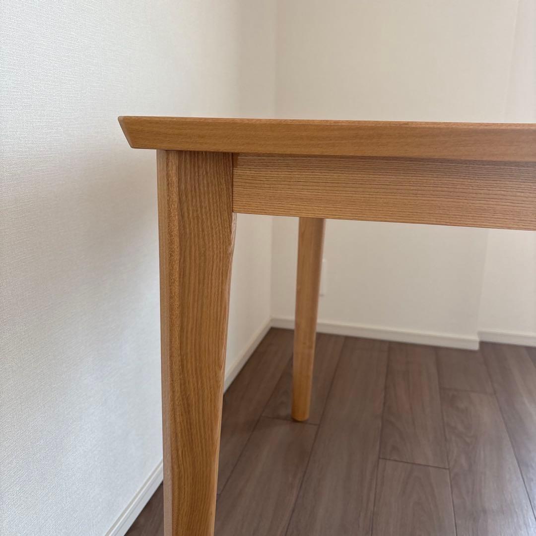 【マロン】ニトリ ダイニングテーブル(ロレイン5 80 LBR)