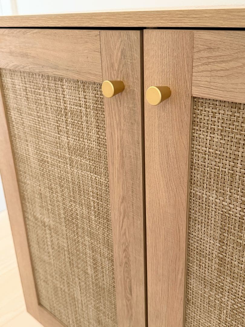 ラタンキャビネット