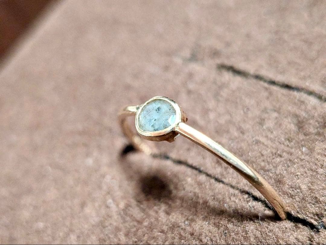 agete スタックリング ラブラドライト