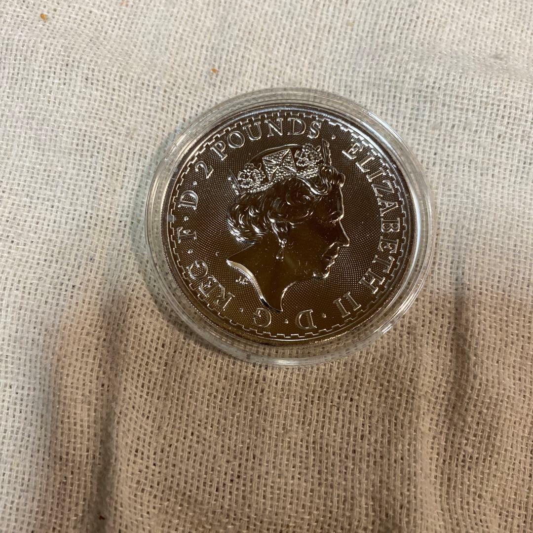 2020年ブリタニア銀貨　1オンス