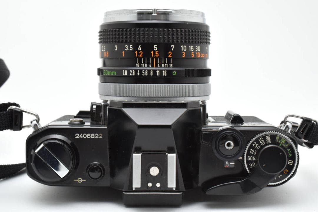 【美品】Canon キャノン AE-1 + FD 50mm F1.8 #54