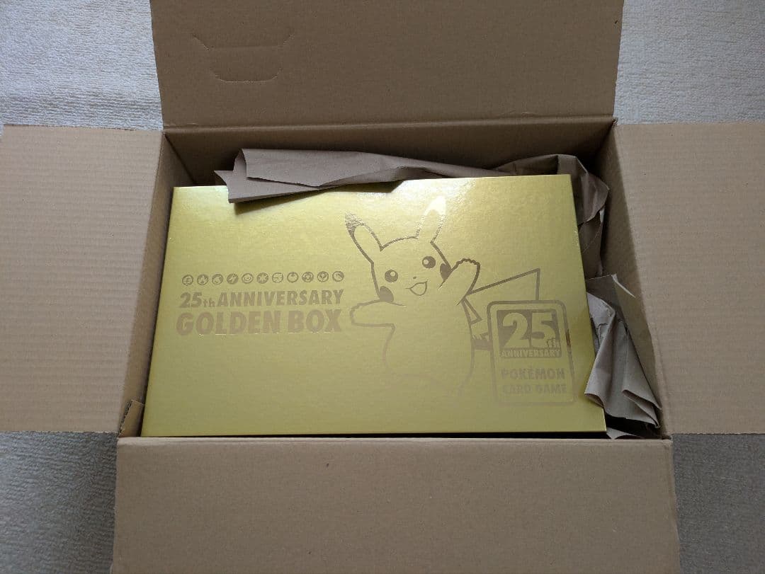 ポケモン 25th Anniversary Golden Box　シュリンク付き