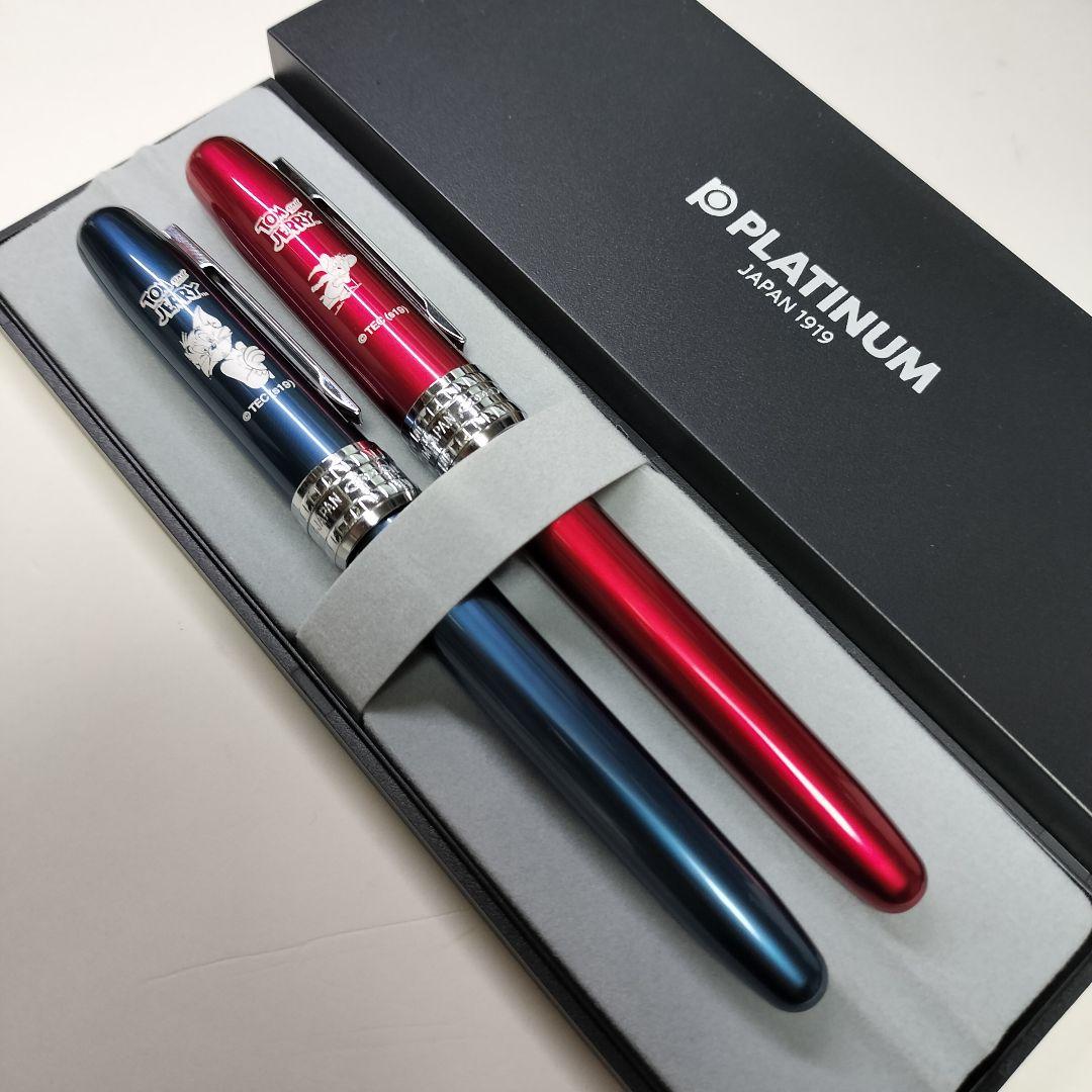 【トムとジェリー】採点ペン【新品未使用】限定品廃盤プラチナ製ソフトペン