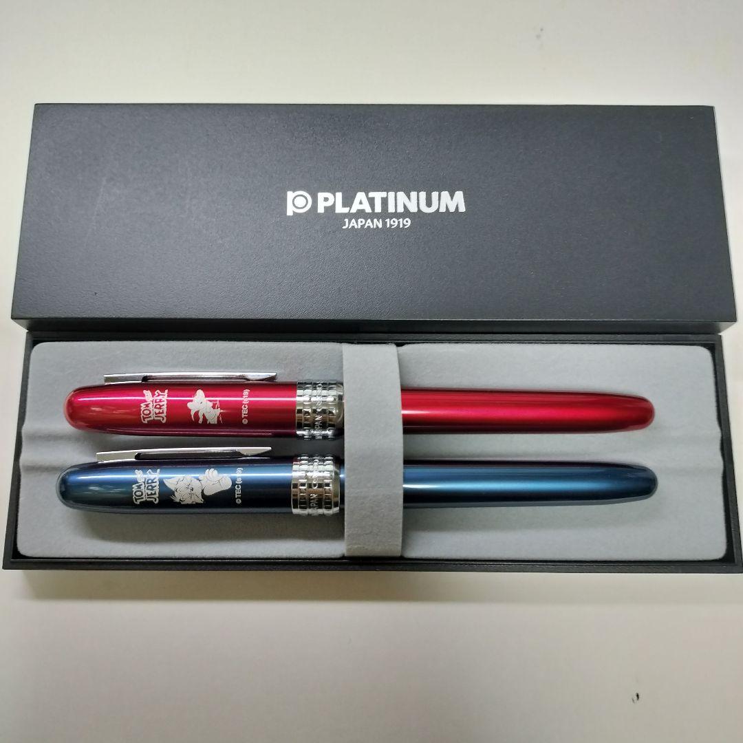 【トムとジェリー】採点ペン【新品未使用】限定品廃盤プラチナ製ソフトペン