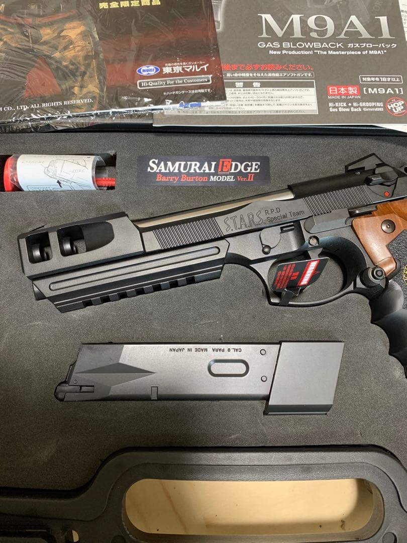 美品　東京マルイ　サムライエッジ　バリーバートン モデル　完全限定品