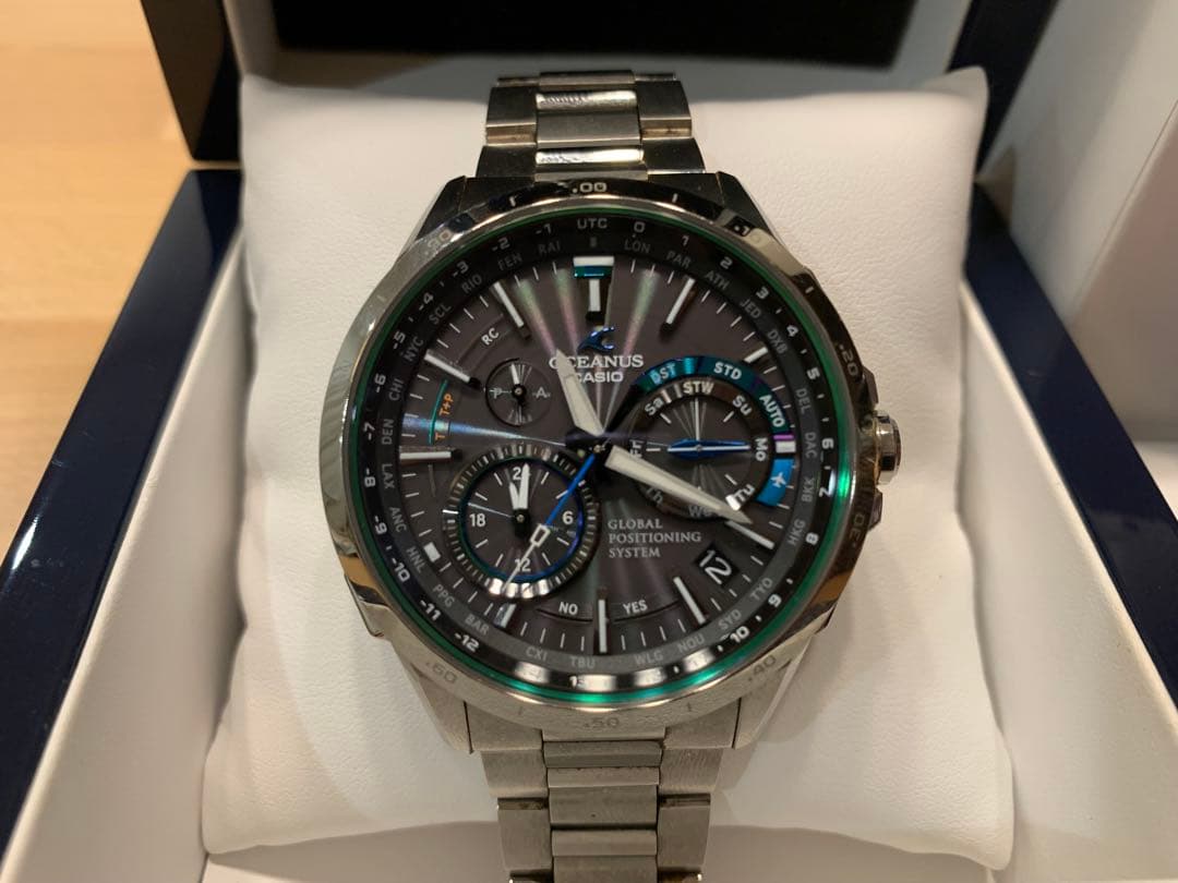 カシオ　オシアナス　世界限定500本モデル（OCW-G1000-1A2JF）