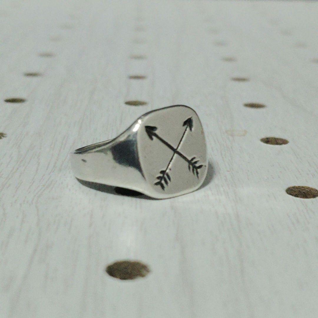 シグネットリング シルバー925 LHNJewelry USA ヴィンテージ
