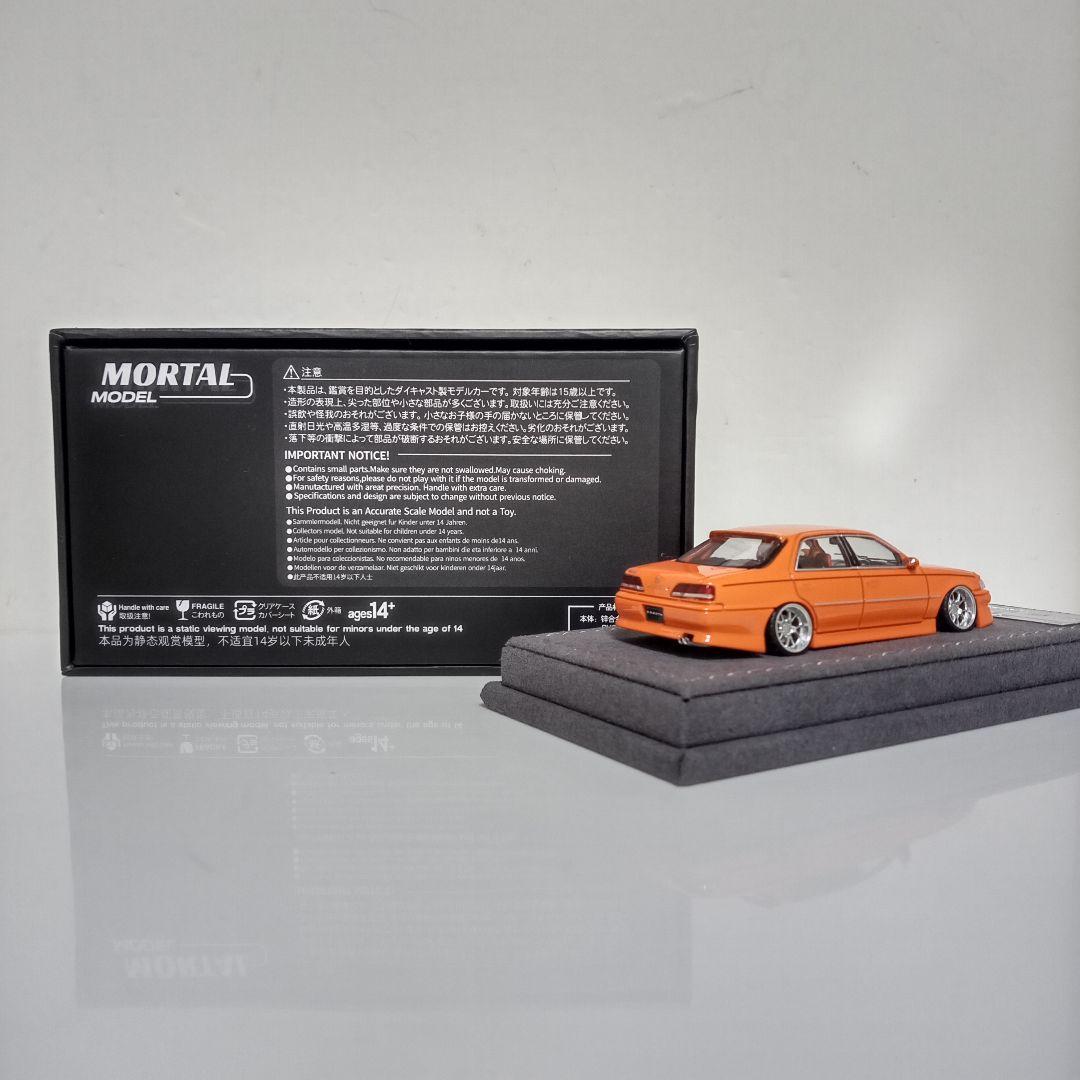 モータルモデル JZX100 クレスタ 改 オレンジ