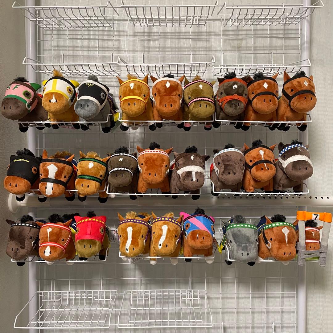 サラブレッドコレクション ぬいぐるみ ゲートインぬいぐるみ 27体セット