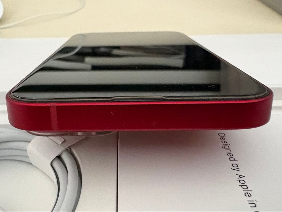 iPhone 13 128GB バッテリー85% simフリー レッド