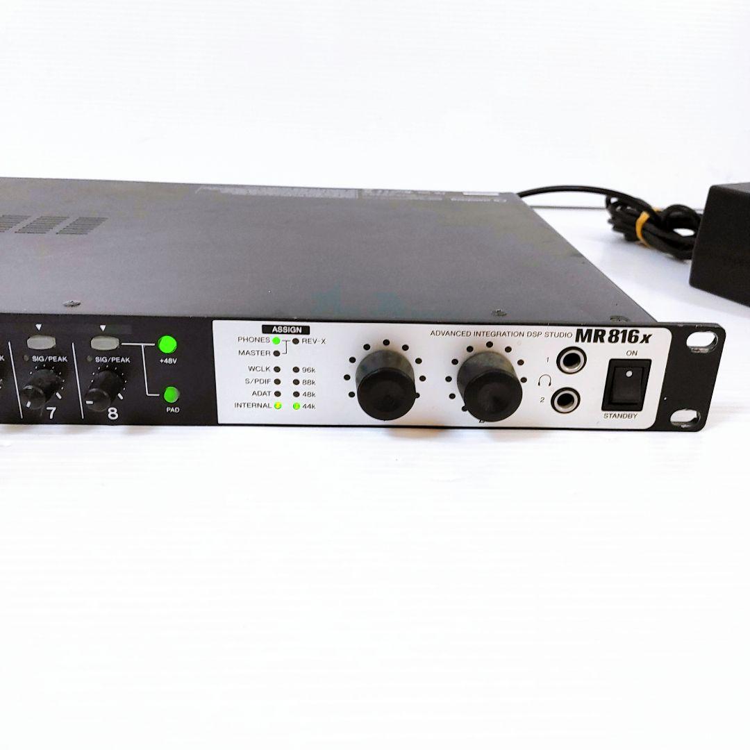 ☆通電確認☆Steinberg MR816X オーディオインターフェース