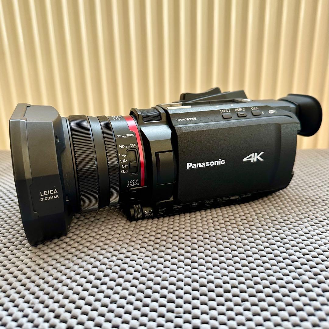 【美品 早い者勝ち】Panasonic 4K ビデオカメラ HC-X1500