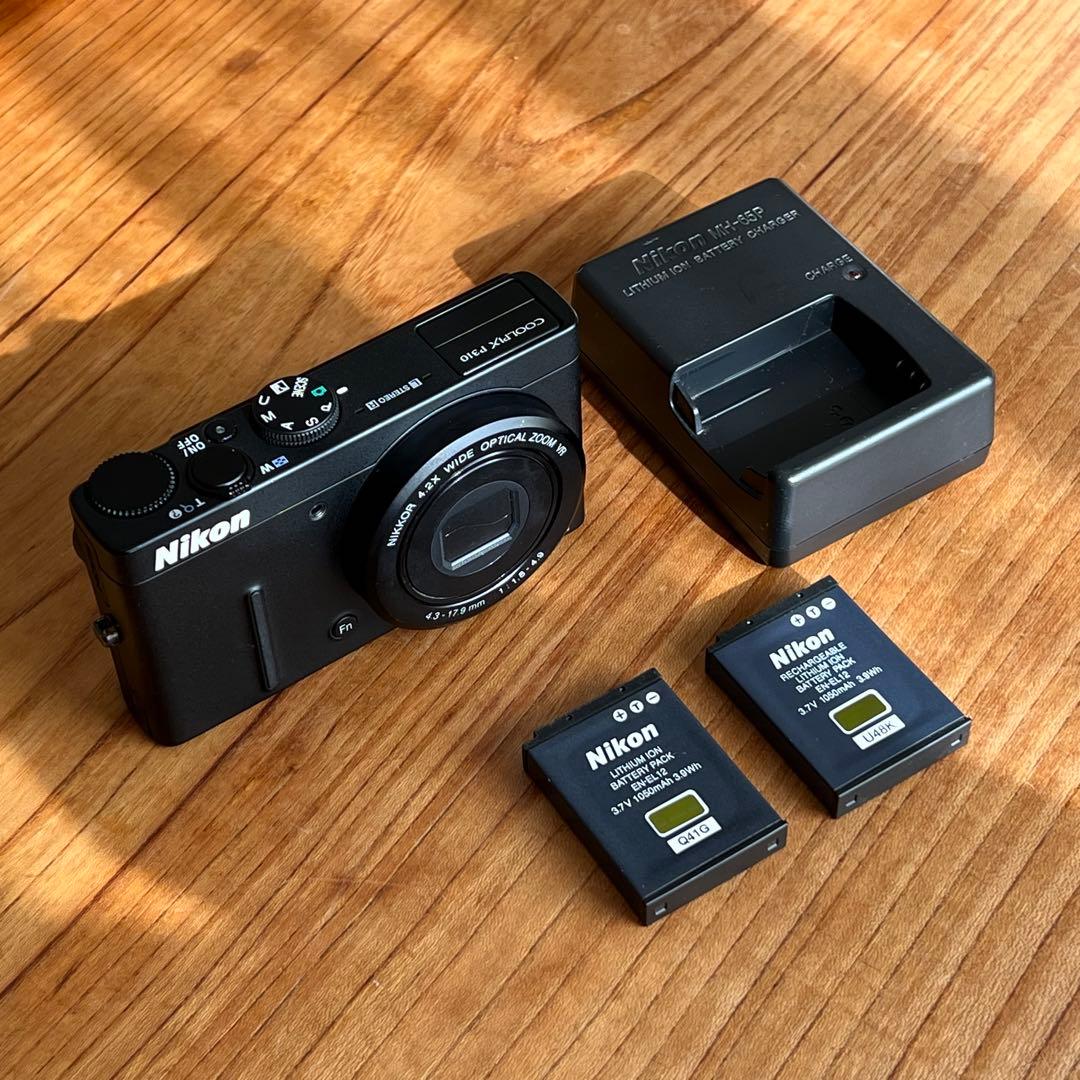 Nikon COOLPIX P310 本体・バッテリー2個・充電器★注意事項有★