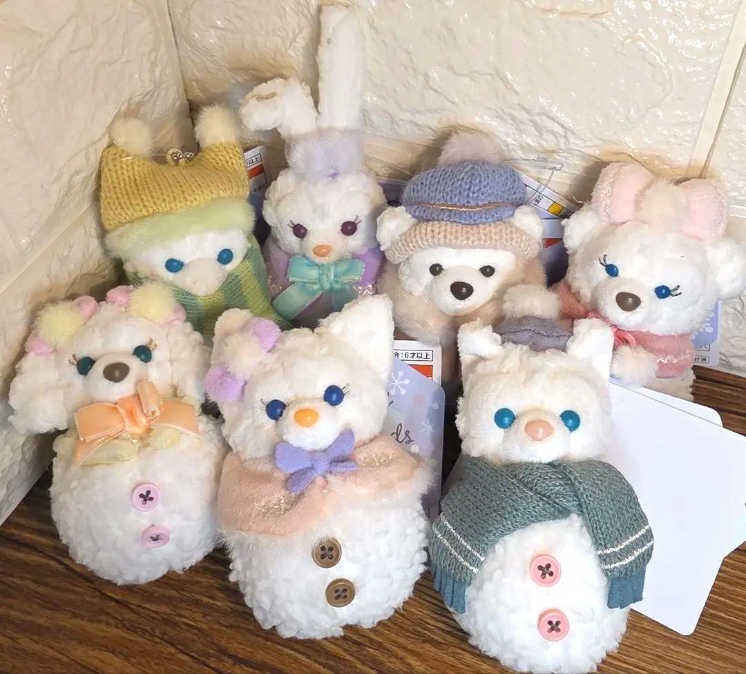 シークレッ ト・オブ・スノーウィーデイ 雪だるま7体コンプリートセット　袋1枚付