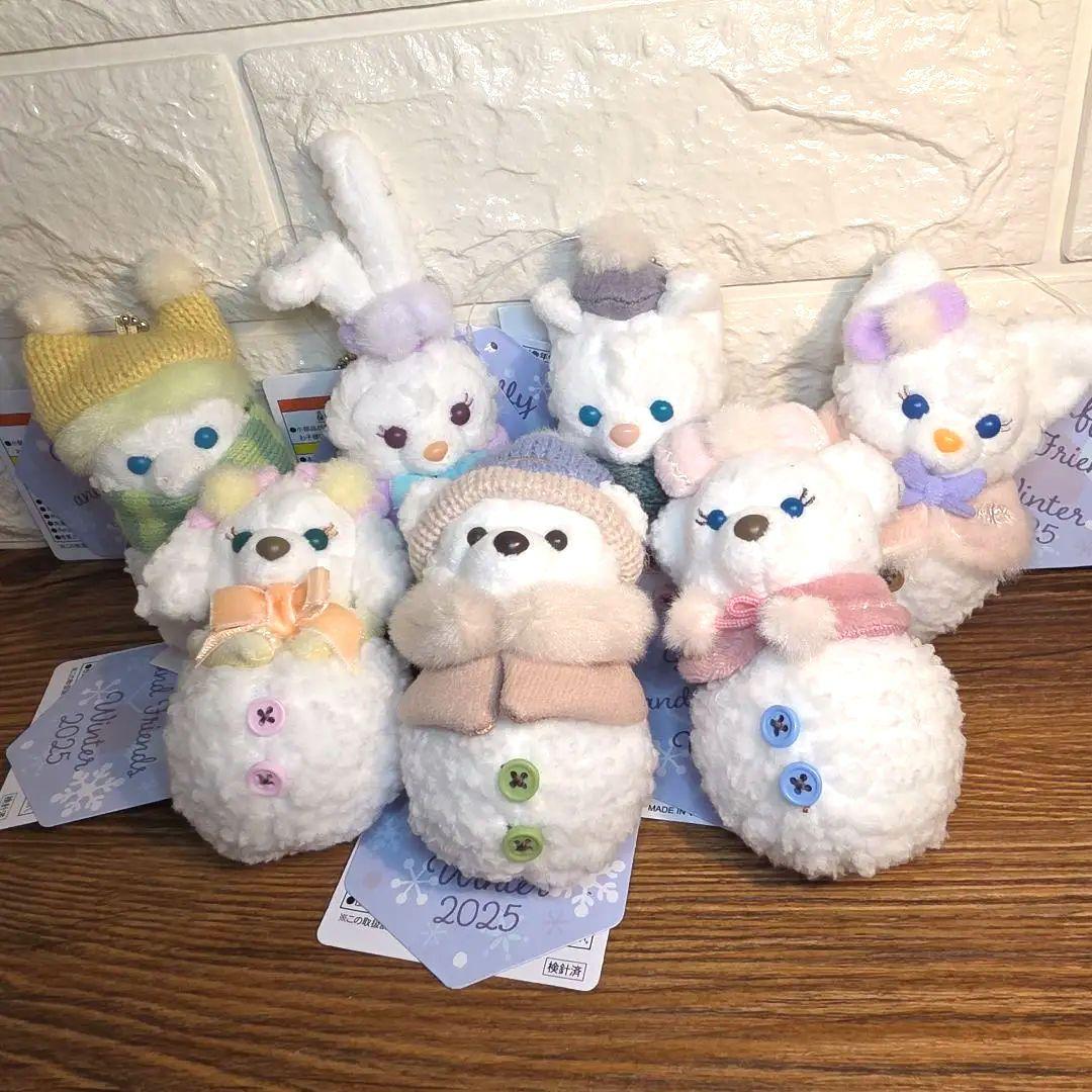 シークレッ ト・オブ・スノーウィーデイ 雪だるま7体コンプリートセット　袋1枚付