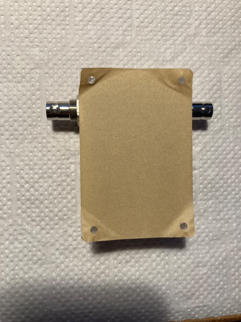 【値下】小型QRP用通過型VSWR メーター・キット組立調整済 HF/50MHz