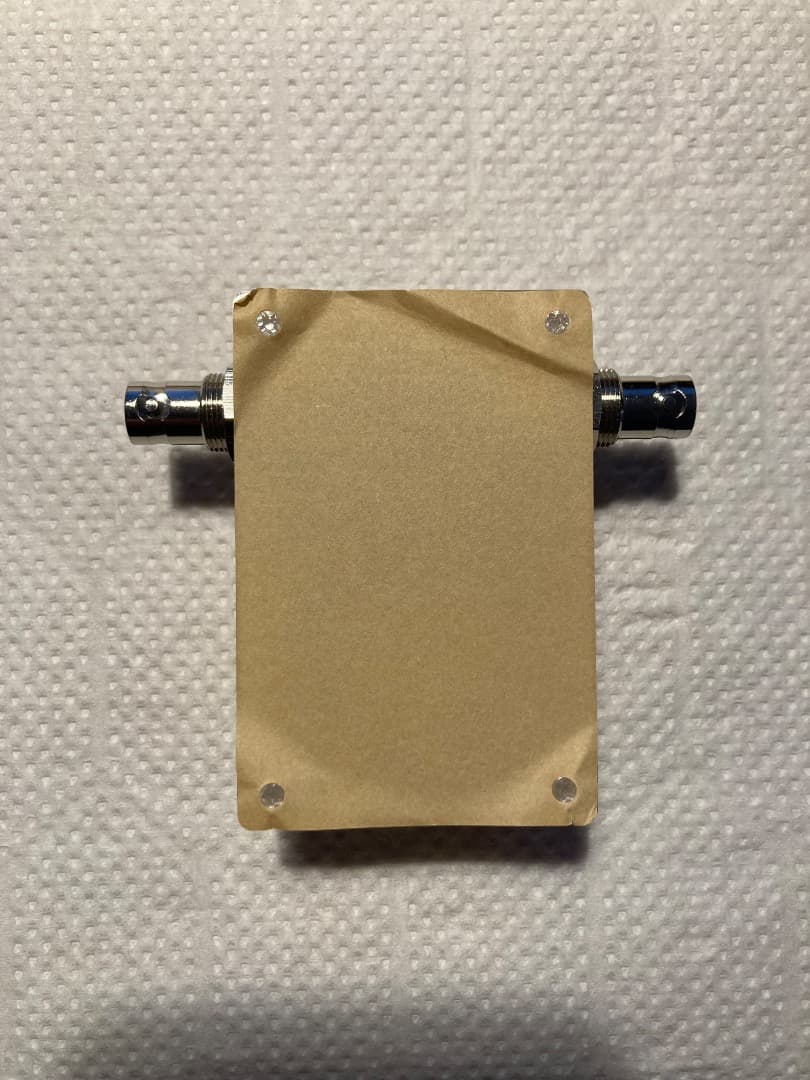 【値下】小型QRP用通過型VSWR メーター・キット組立調整済 HF/50MHz