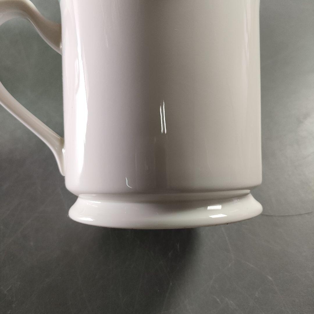 A900-3/TIFFANY＆Co./プラチナ ブルーバンド ペアマグカップ/