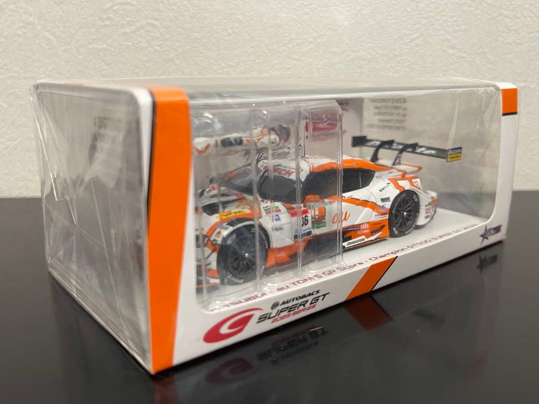 ミニカー spark SUPER GT 2023 au TOM'S GR Supra 36