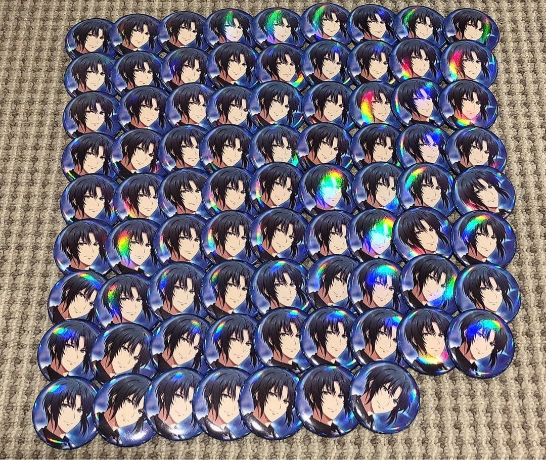 和泉一織 缶バッジ 78点