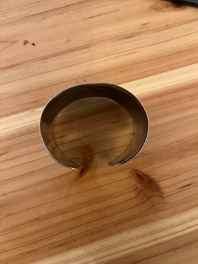 Orville Tsinnie オーヴィル・ツィニー プレートバングル M