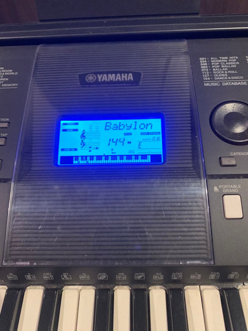 Yamaha MS60D モニタースピーカーとキーボードスタンド