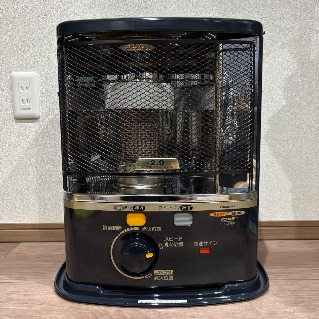 お値下げ‼️ 美品✨　コロナ ポータブル石油ストーブ SX-E2923Y-HD