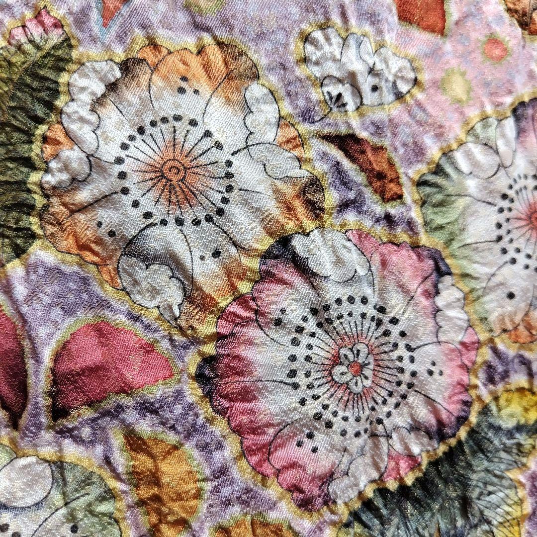 振袖フルセット(8点)・辻ヶ花・辻が花・翠山工房・落款有り・胴裏正絹・高級手縫い