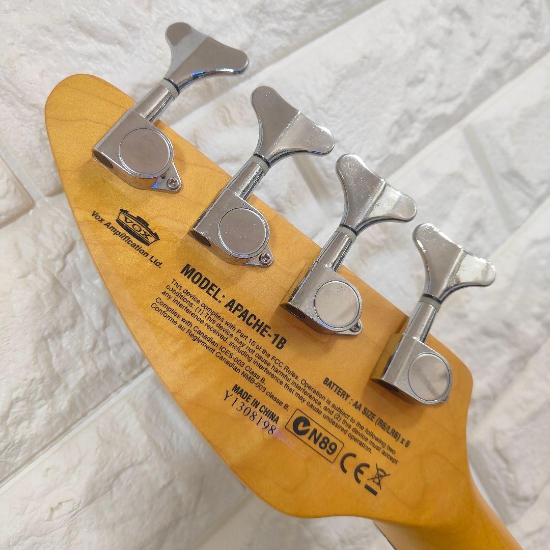 VOX APACHE-1B アンプ&リズムボックス内蔵ギター ティアドロップ型