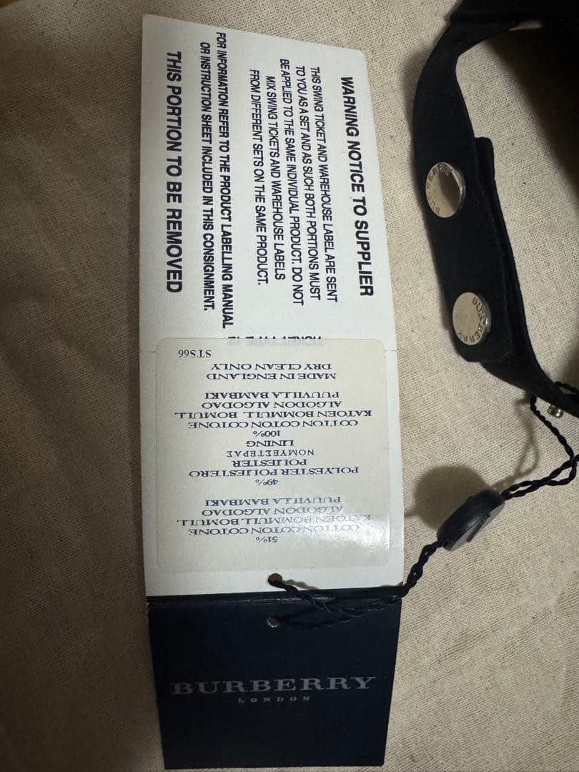 バーバリーキャップ