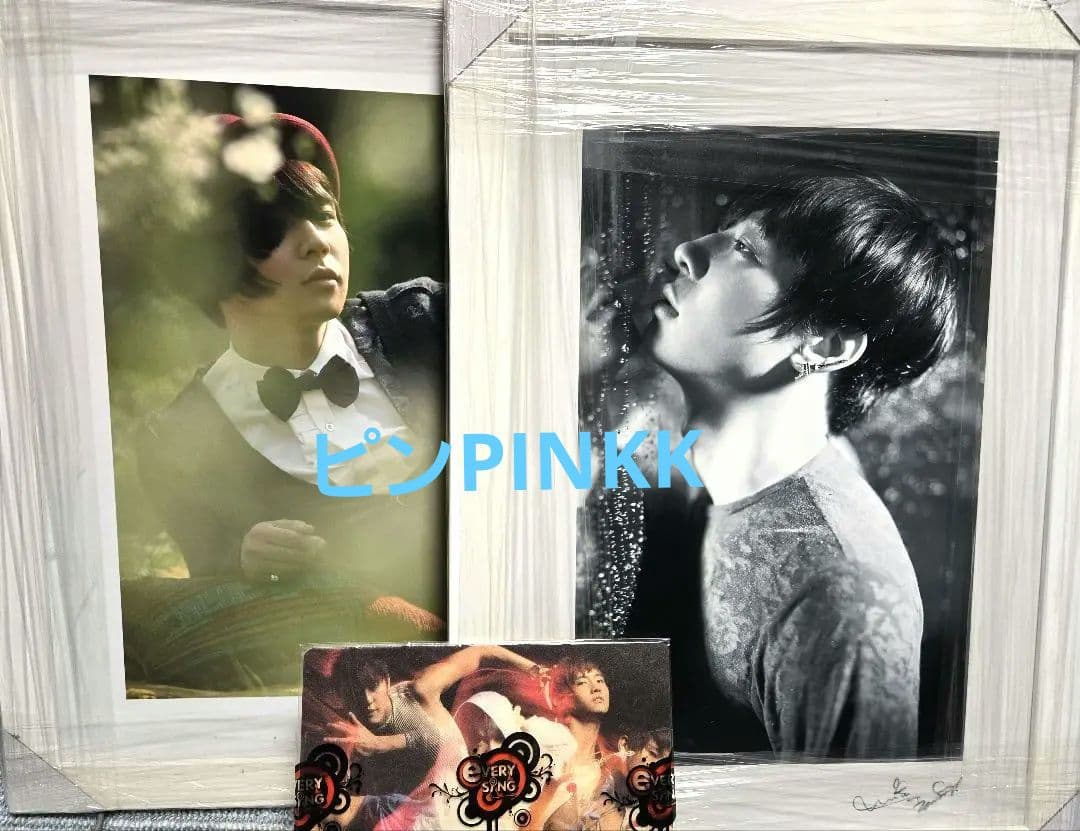 激レア！パクユチョン　SM公式　プレミアム写真パネル　印刷サイン入り　2枚セット