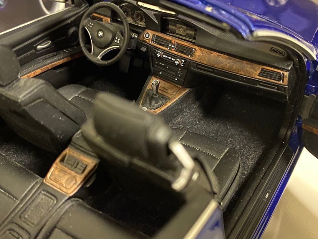 KYOSHO 1:18 BMW 335i Convertible ブルー