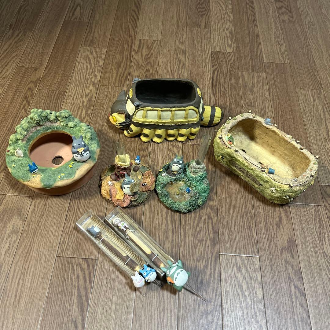 レア　となりのトトロ　プランター　一輪挿し　レトロ　希少　廃盤　コレクション