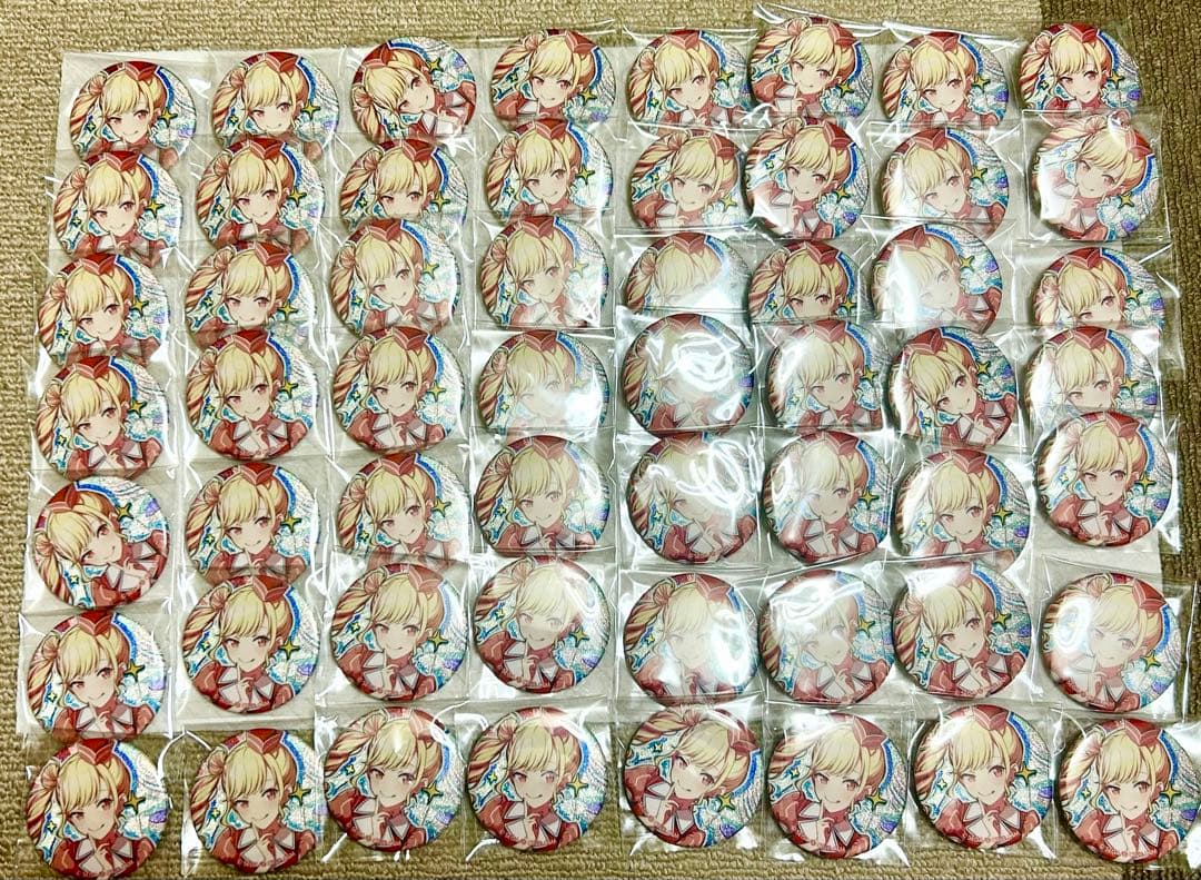 プロセカ グリッター缶バッジ 34B 天馬咲希 56点