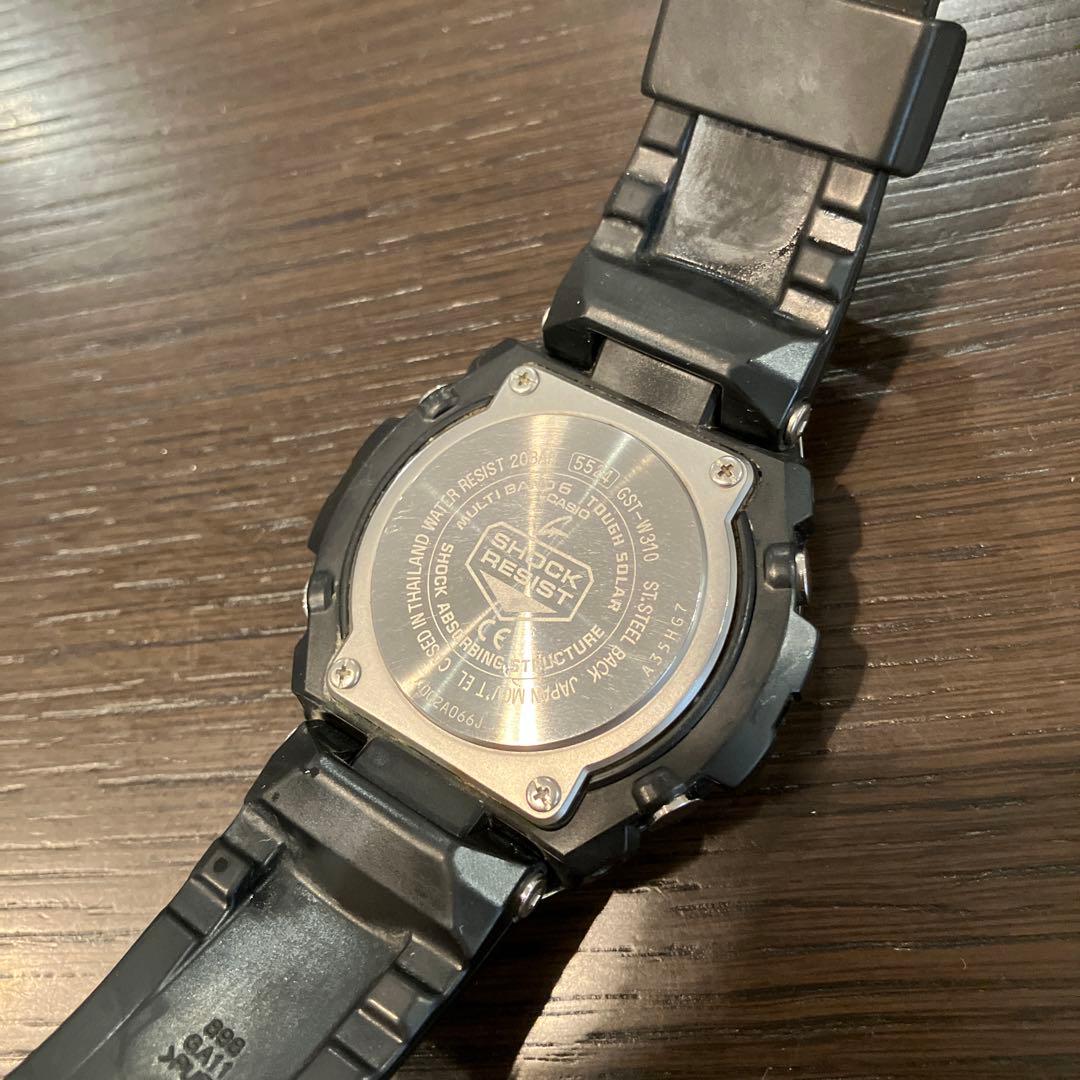 G-SHOCK ソーラー充電 ラバーベルト　GST-W310 CASIO