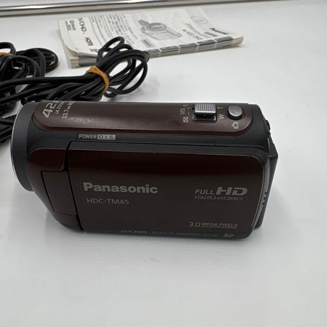 【動作確認済】Panasonic パナソニック HDC-TM45 ビデオカメラ