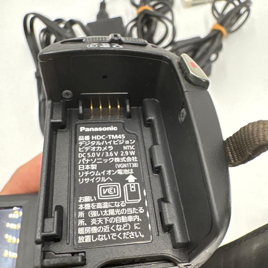 【動作確認済】Panasonic パナソニック HDC-TM45 ビデオカメラ