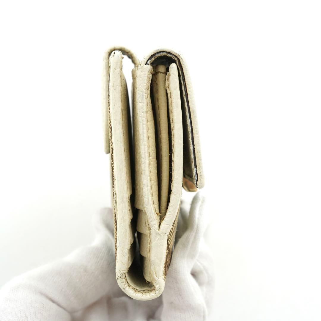 ✨未使用展示品・箱付き✨　GUCCI ミニ財布　シェリーライン　GGライン シマ