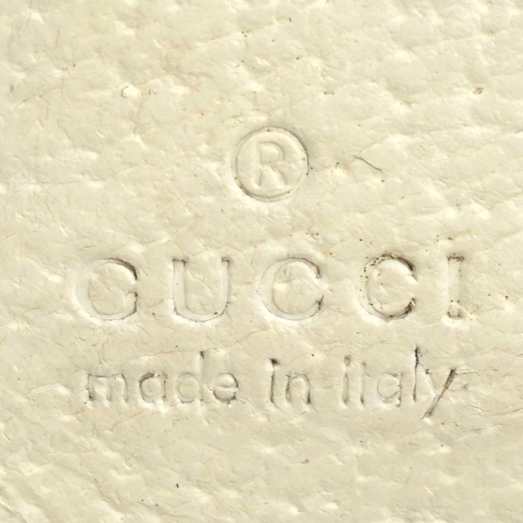 ✨未使用展示品・箱付き✨　GUCCI ミニ財布　シェリーライン　GGライン シマ