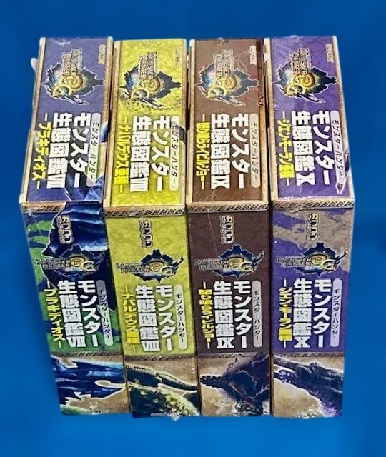 モンスターハンター ポータブル 3G モンスター生態図鑑7 8 9 10　4冊