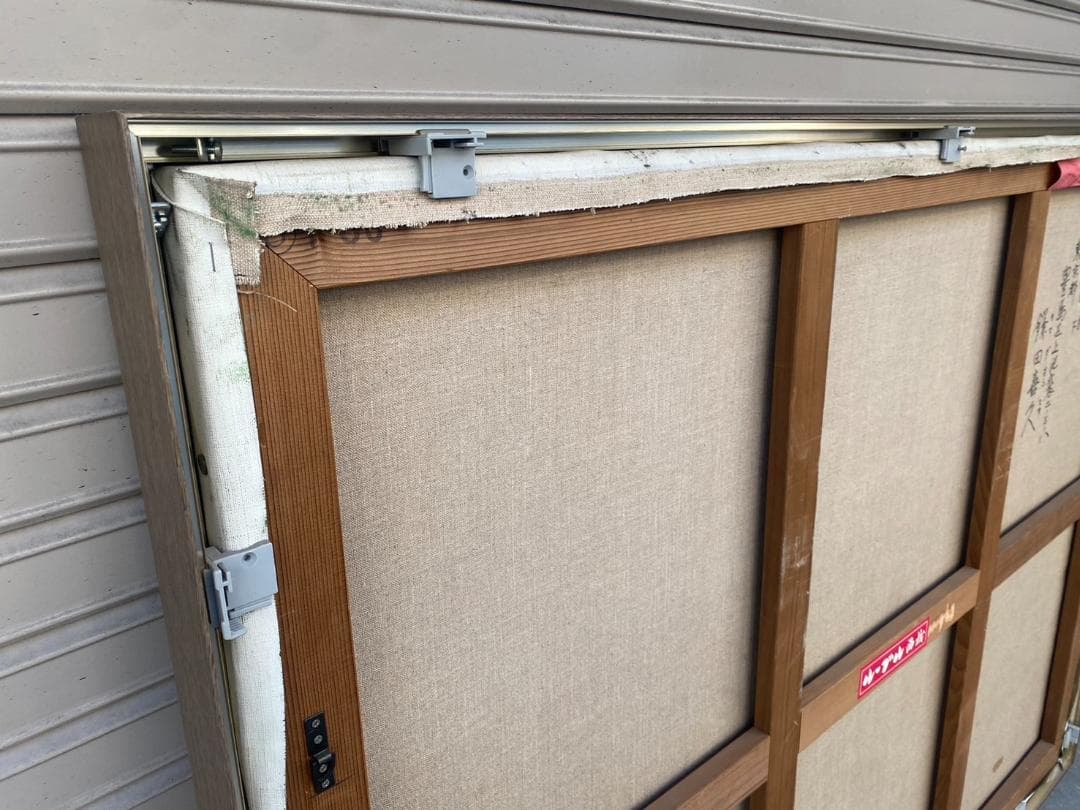 A417◆大型額装 額縁 風景画 W1800㎜ 直接引取り大阪！