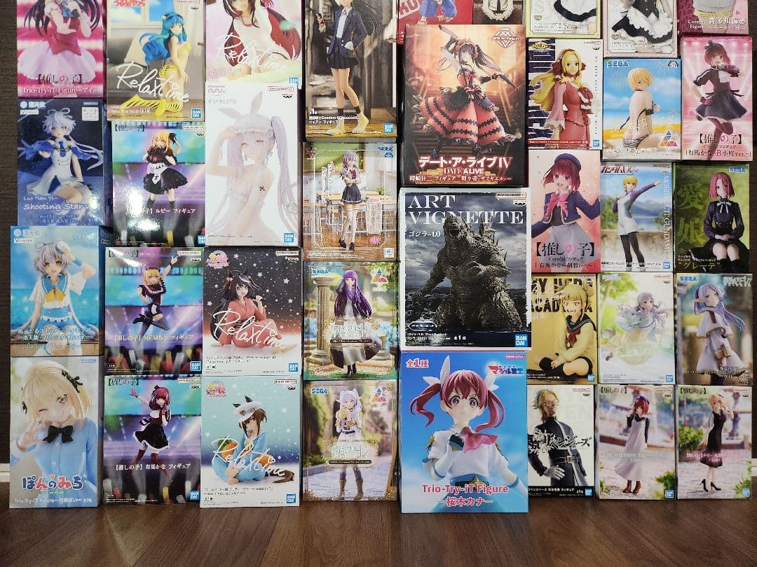 未開封フィギュア48個美少女系コミック系 ドラゴンボール ジークアク ホロライブ