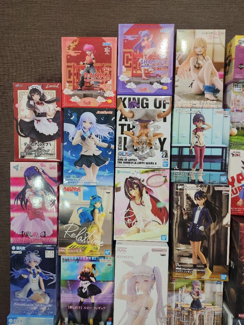 未開封フィギュア48個美少女系コミック系 ドラゴンボール ジークアク ホロライブ