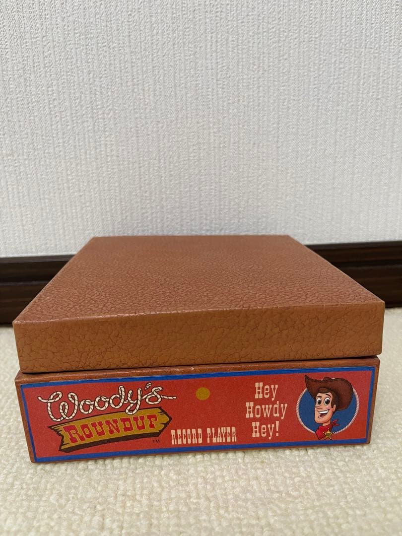 激レア　箱付き　トイストーリー　ラウンドアップ　レプリカ　レコードプレイヤー