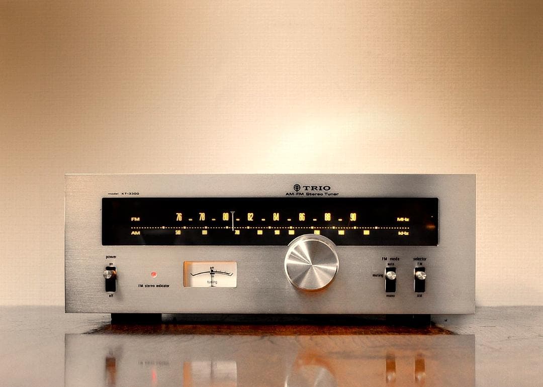 【来年度4月の福岡分移転のため処分価格】TRIO KT-3300 チューナー ♪
