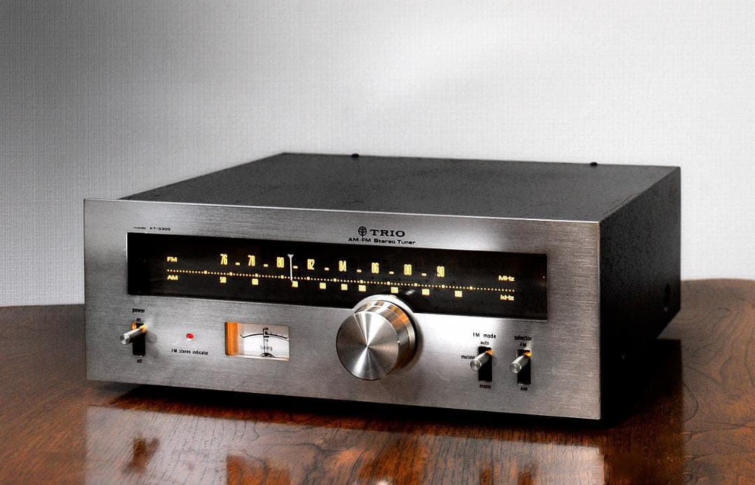 【来年度4月の福岡分移転のため処分価格】TRIO KT-3300 チューナー ♪