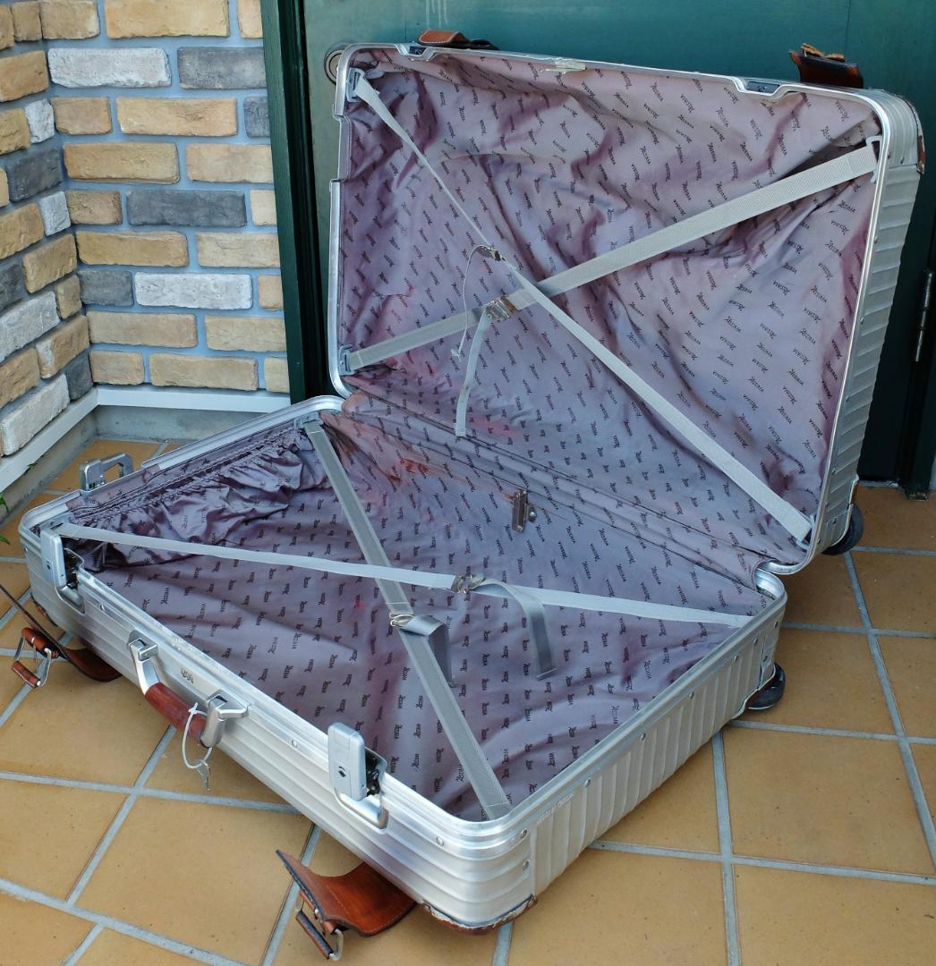 リモワ トパーズ『ASSIMA』2輪プルタブ ジャンボトロリー 104L 激レア