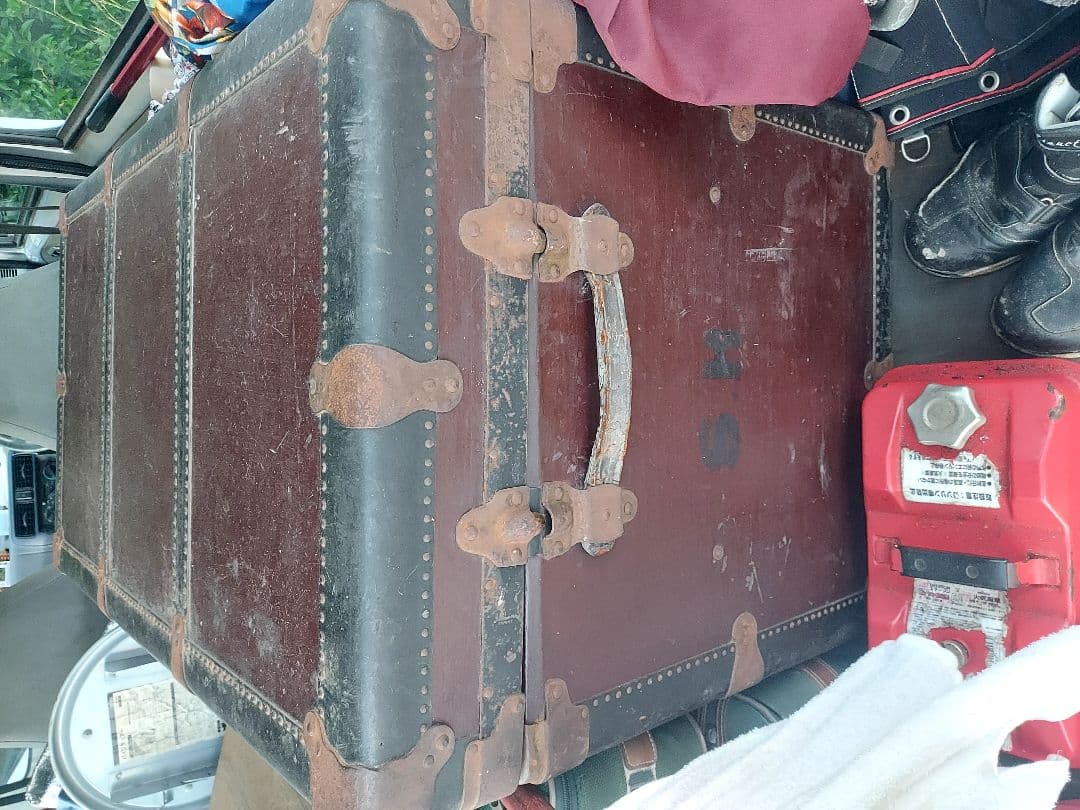 100年以上前の船舶トランク 当時もの