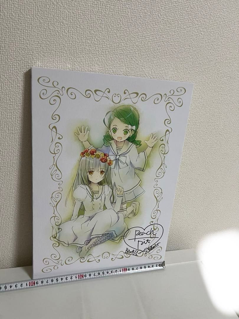 ローゼンメイデン 複製原画ジークレー、 水銀燈 PEACH-PIT 直筆サイン