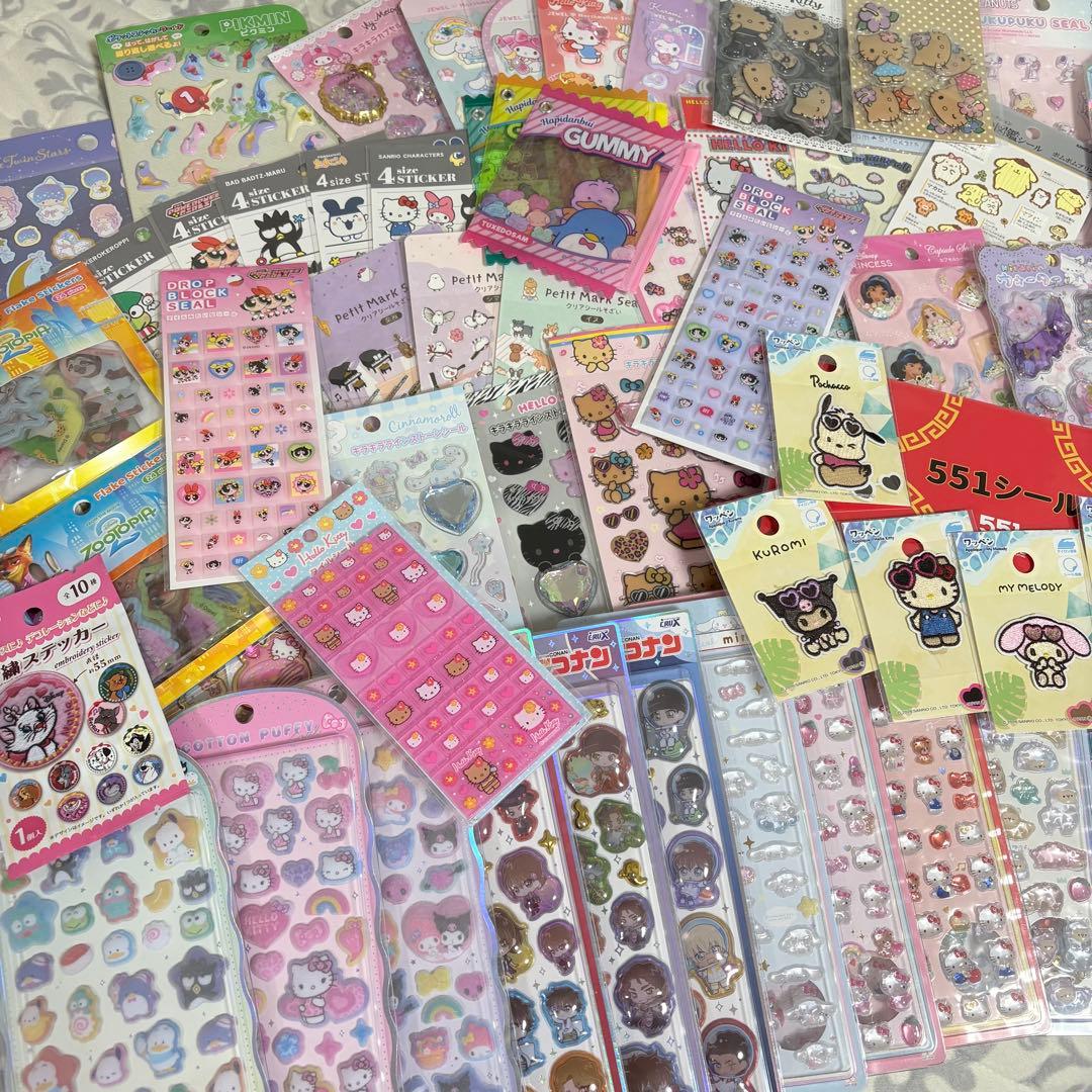 ボンボンドロップシール シール まとめ売り 100枚以上 ステッカー おはじき